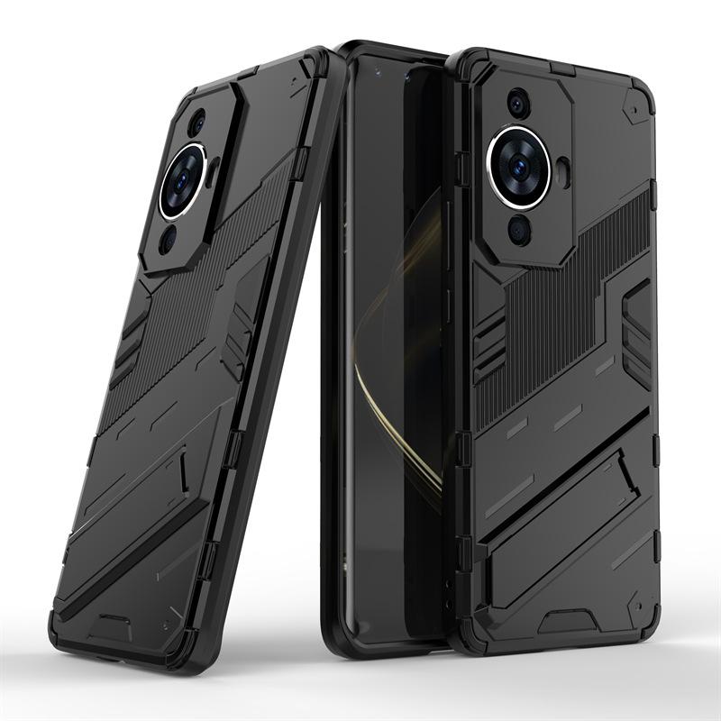 Подходит для Huawei Mate70 Pro невидимая подставка чехол для мобильного телефона Honor 100 панк-броня противоударный защитный чехол