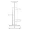 Подставка для цветов комнатных растений 5-ярусная полка-стеллаж держатель для сада балкона украшение белый