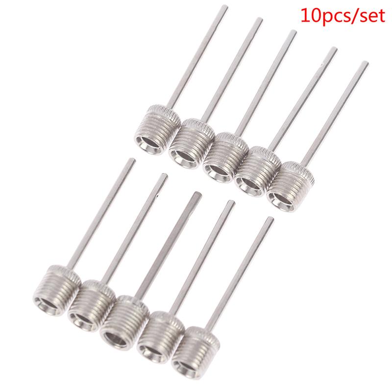 10 шт. Игла для накачивания спортивных мячей из нержавеющей стали для футбола