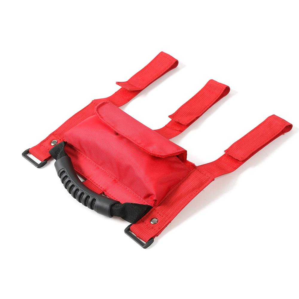 Roll Bar Grab Handle Storage Bag for Jeep Wrangler CJ YJ TJ JK JL & Gladiator JT Car Accessories, 1Pcs 