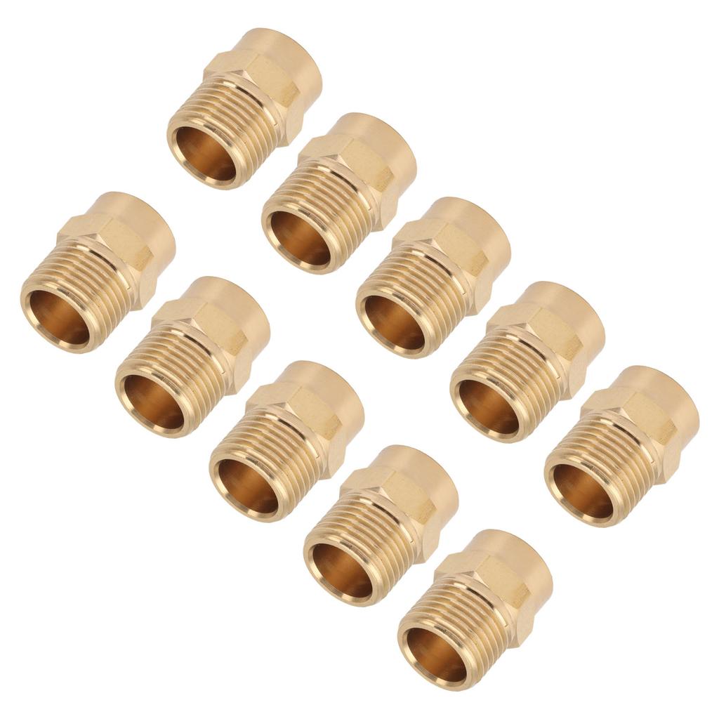 10PCS Directional Slot Nozzle Brass Cooling Misting Rustproof Heat Resistant Water Hose Nozzle for