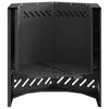 Smoke Free Fire Pit Black 48 x 48 x 51 cm Steel