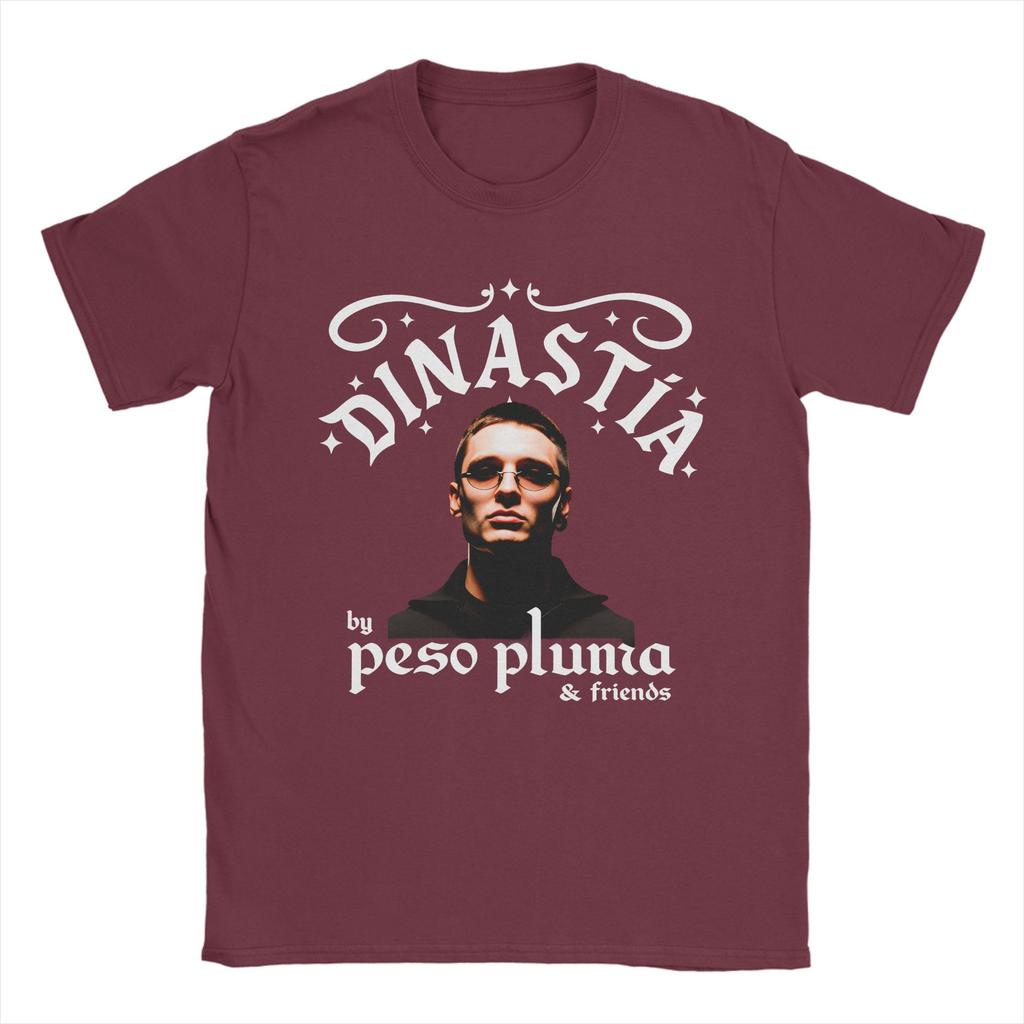 Peso Pluma Dinastía tour 2026 T Shirt Summer 100 Cotton T Shirts For Mens Pattern Tee Shirt Short Sleeve Vintage Clothes
