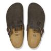 Birkenstock Бостонские тапочки из ЭВА, износостойкие, с закрытым носком, унисекс, цвет Мокко, обычный размер 0060901
