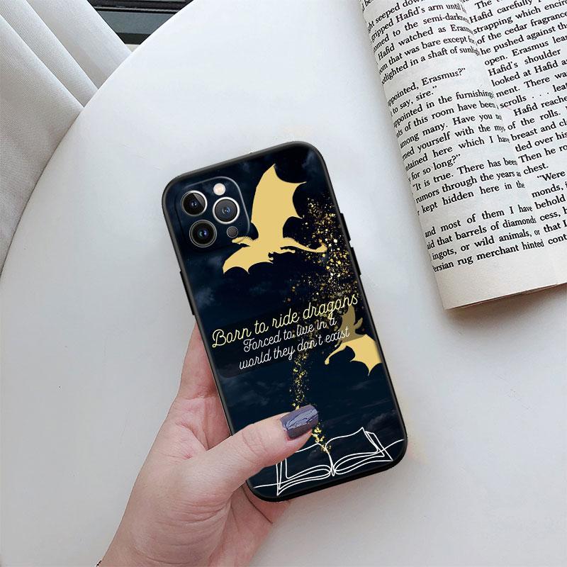 Fourth wing dragons Phone Case for Motorola Moto Edge 60 60s 70 G86 G56 G54 E14 G04S G45 G54 G64 Pro Power Neo Fusion