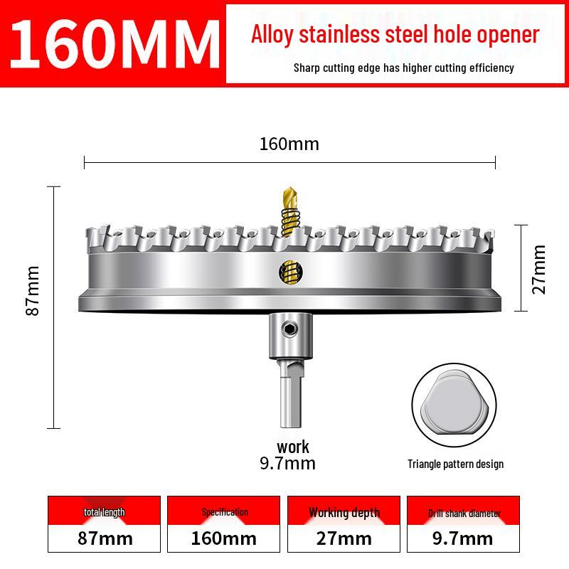High Hardness Stainless Steel Alloy Drill Bit for Metal and Aluminum Reaming