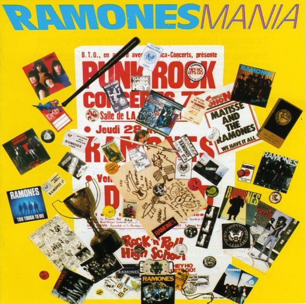 CD RAMONES - Mania  7599257092 Sire UK Rock Used