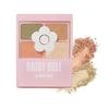 DAISY DOLL MARY QUANT Палитра теней для век MTBR-05 Салат Макарони 5,1 г Матовые Полупрозрачные Растушевка Градиент Высокий блеск Блестки Включены Тени для век