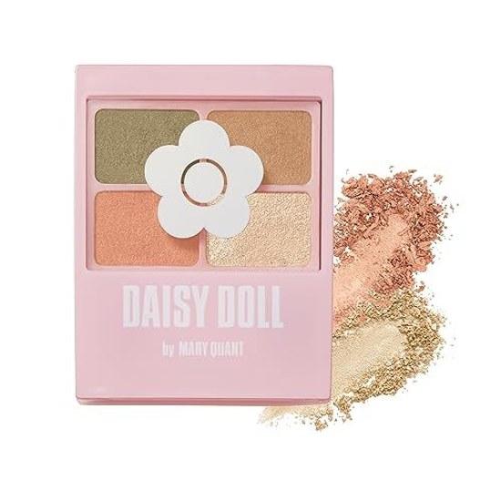 DAISY DOLL MARY QUANT Палитра теней для век MTBR-05 Салат Макарони 5,1 г Матовые Полупрозрачные Растушевка Градиент Высокий блеск Блестки Включены Тени для век
