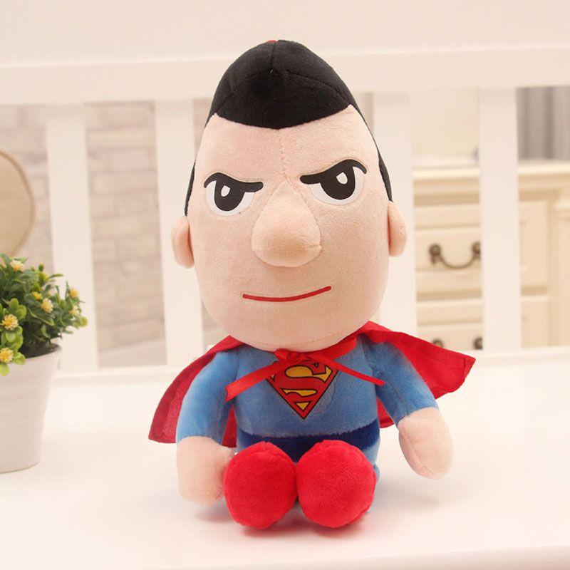 Очаровательная плюшевая кукла супергероя Мстителей с Человеком-пауком, Капитаном Америкой, Железным человеком