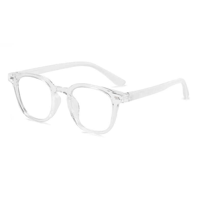 Transparent Gray Frame Round Shortsighted Prescription Glasses Women  Anti Blue Rays Myopia Eyeglasses 0 -0.5 -0.75 To -6.0
