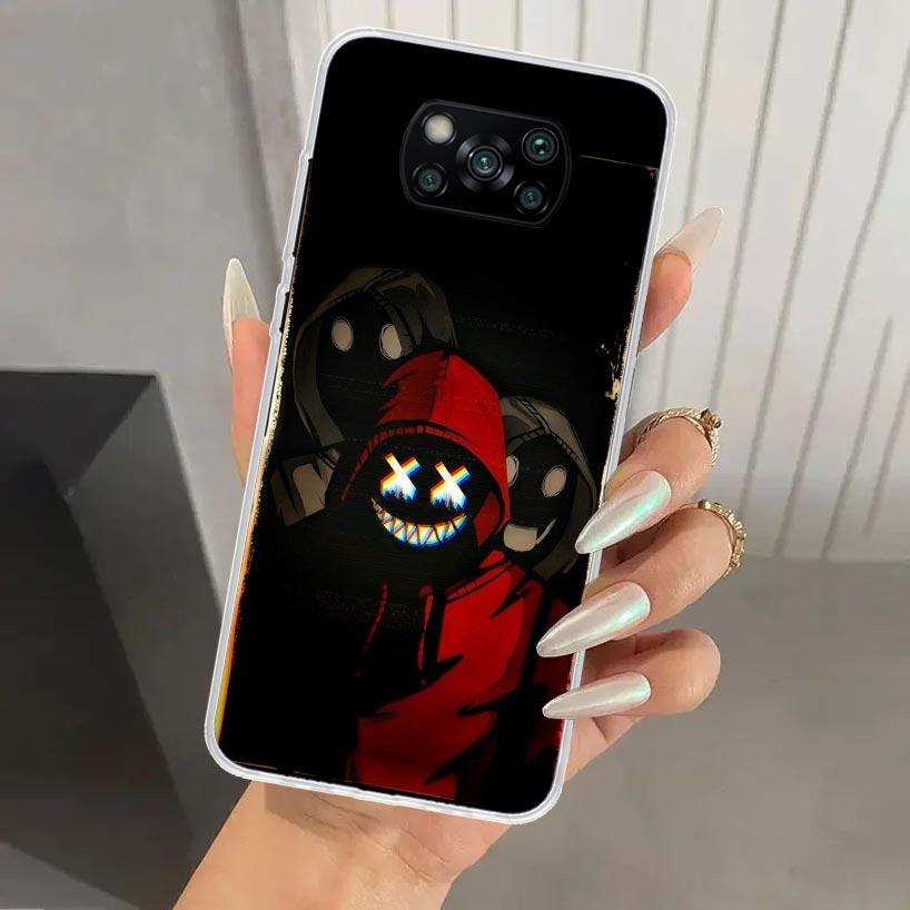 Чехол для телефона Аниме Плохой Парень Дьявол для Xiaomi Poco X5 X6 X7 Pro F7 Ultra M7 Redmi 15 15C 13 13C 12 12C 10 10A 10C 9 9A 9C 9T Оболочка P
