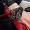 3D Rotary Quartz Watch Men'S 360 Rotary Motorcycle Wheels Waterproof Luxury Antique Anime
