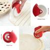 JJYY Pizza Pastry Cutter Pie Decoration Cutter Plastic Wheel Roller for Pizza Pastry Pie Crust Baking Tool Pizza Shovel