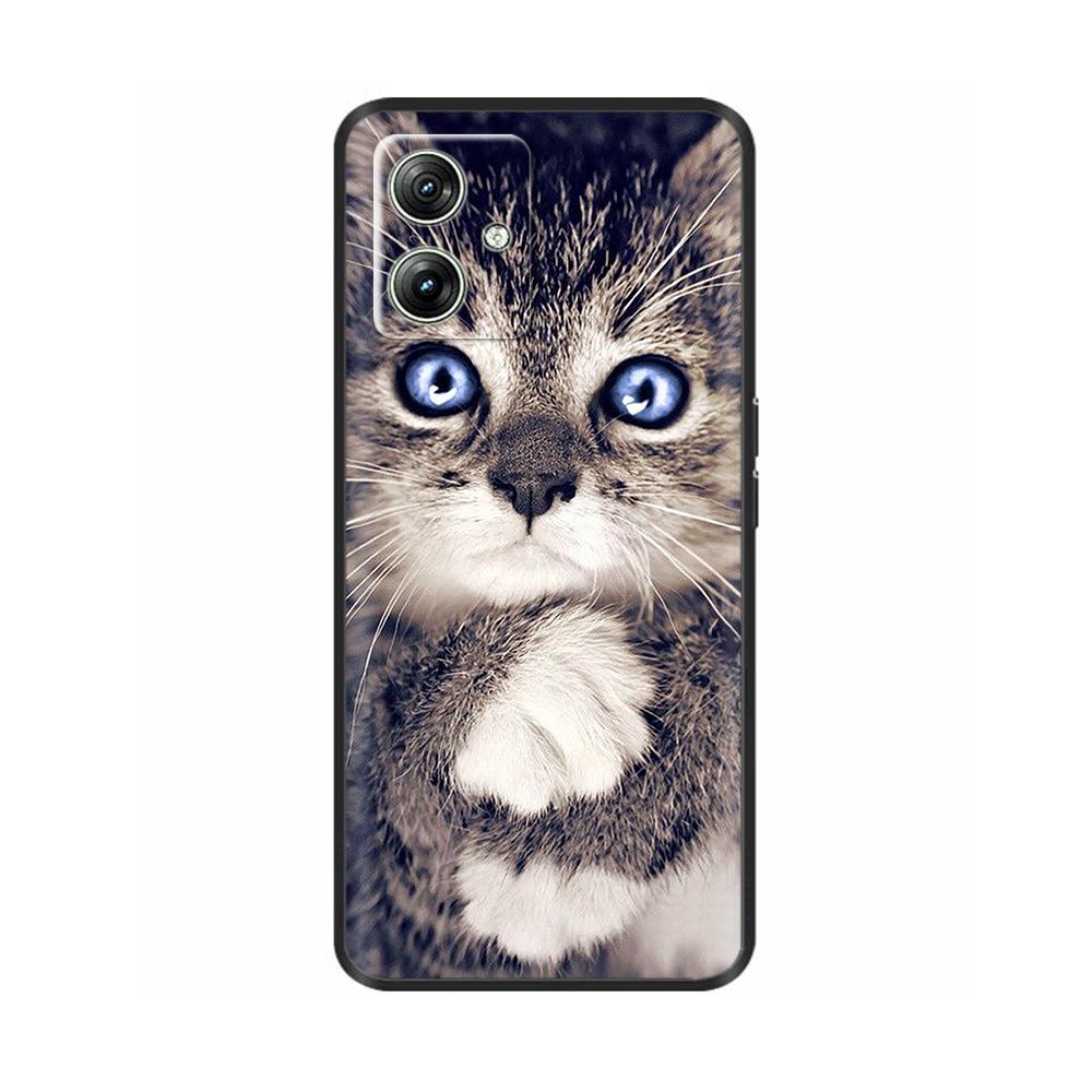 Чехол для Motorola Moto G54 Силиконовая крышка для Motorola Moto G54 MotoG54 XT-2343-1 Задняя крышка Ударопрочные чехлы для телефона Защита