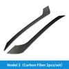 Car Upgrade Stainless Steel Rear Fog Light Protector Cover Trim For Tesla Model 3 Accessories Exterior Chrome