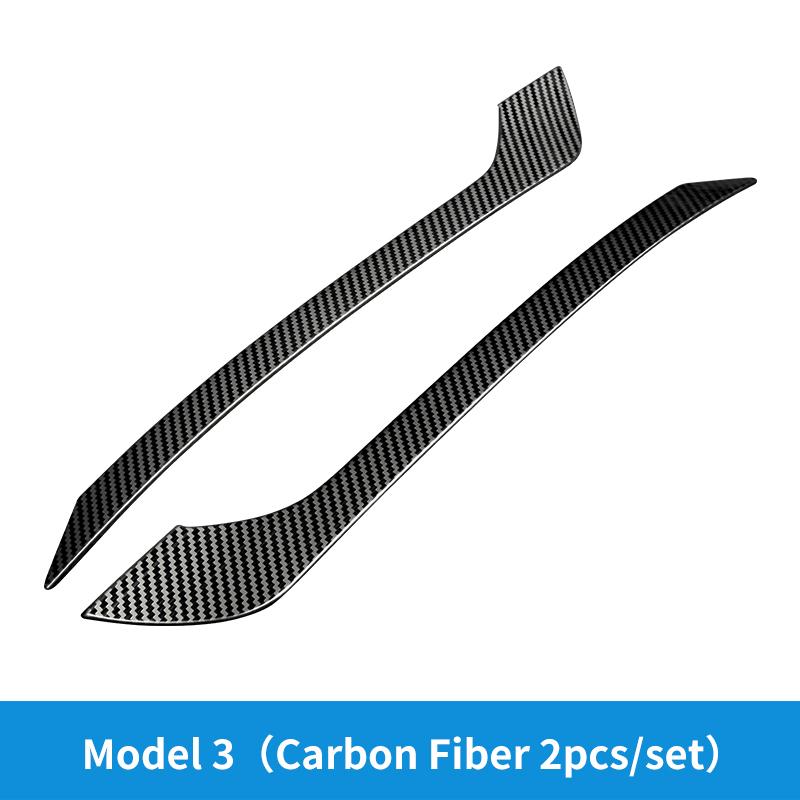 Car Upgrade Stainless Steel Rear Fog Light Protector Cover Trim For Tesla Model 3 Accessories Exterior Chrome