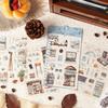 Путешествие Юэчжэнь: Наклейки «Маленькое счастье» для питомцев - Премиум декор для DIY-журнала