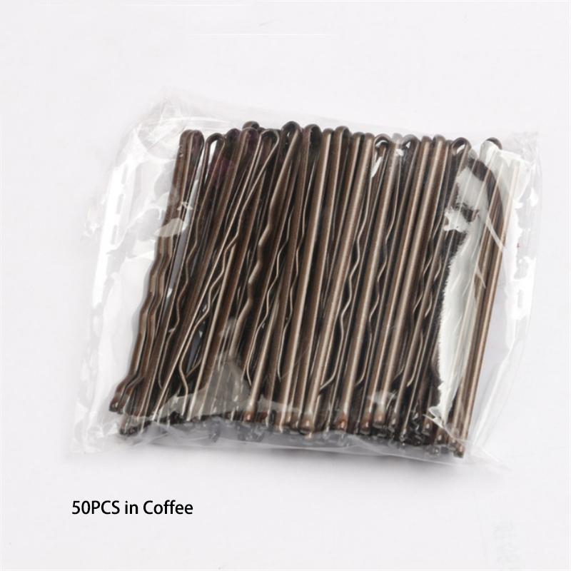 100/50 шт. 50/60 мм Шпильки и заколки для волос U-образной формы для головного убора Женские Девичьи заколки Аксессуары Невеста Свадебное украшение для головы