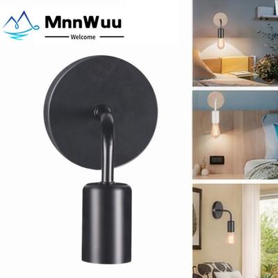 E27 220 В 110 В Деревянный Настенный Светильник Винтаж Бра Настенный Светильник Прикроватные Ретро Лампы Промышленный Декор Столовая Спальня Светильники