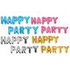Фольгированный шар-буква «Happy Party» для украшения на Новый год, свадьбу, годовщину