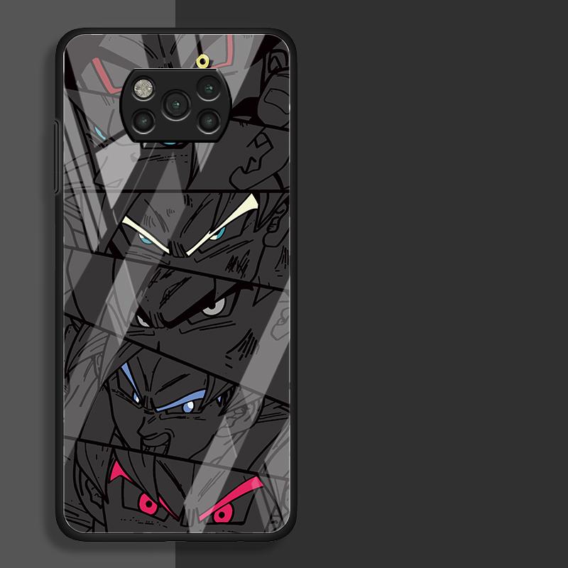 Чехол для телефона для Xiaomi Poco X6 X5 C40 M5 F5 X3 Pro X7 Pro F4 F3 X4 M3 M4 D-ragonS B-allS Аниме