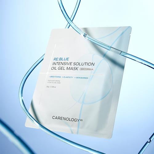 Carenology Re-Blue Интенсивная маска-гель-масло 5 шт.