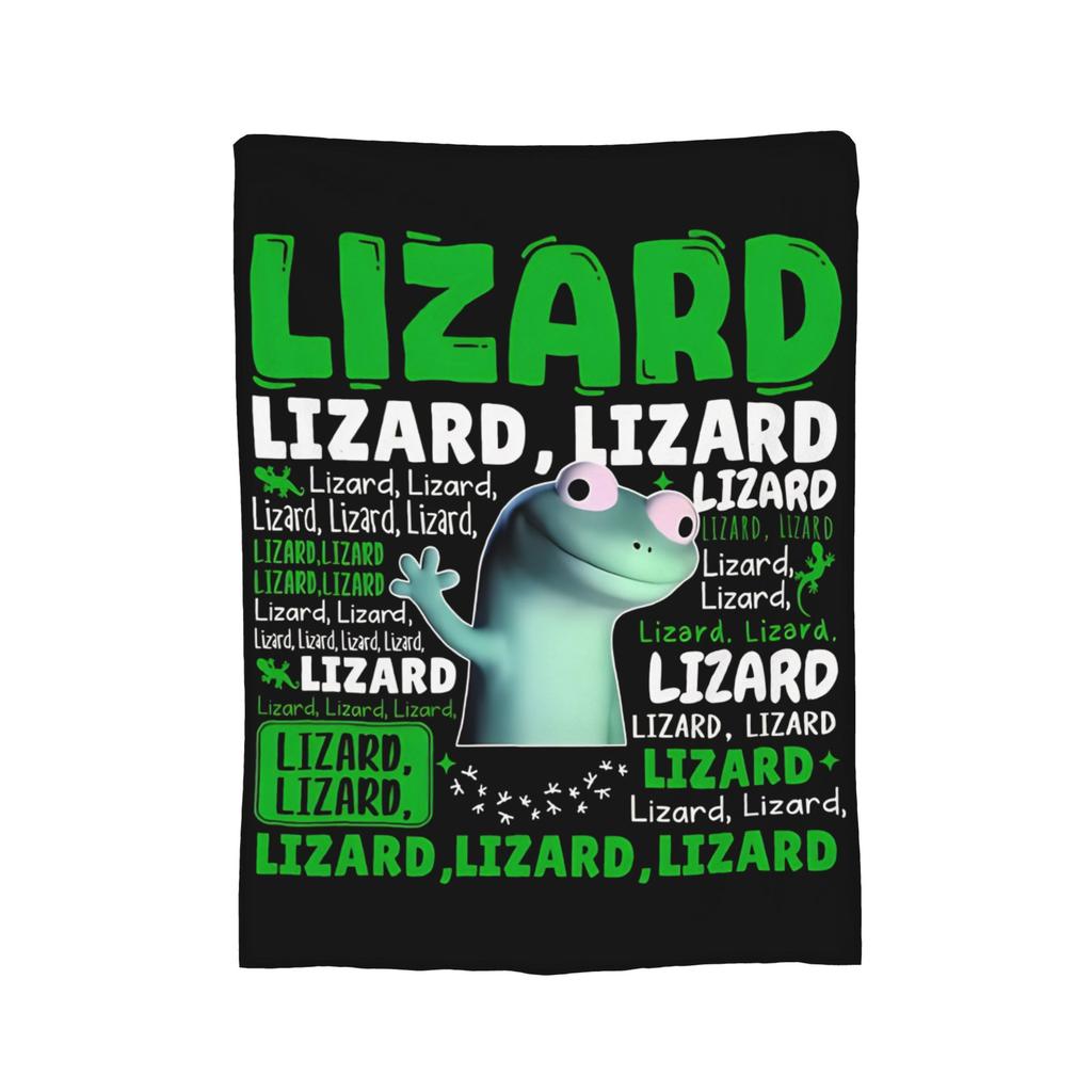 Hoppers Cute Tom Lizard  Retro  Blankets  Flannel Throw Blankets Bedroom Sofa Decoration Ultra-Soft Warm Bedsprea ,