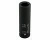 Long hexagonal impact socket 1/2". 15 . CrMo. DIN 3129. Waryński