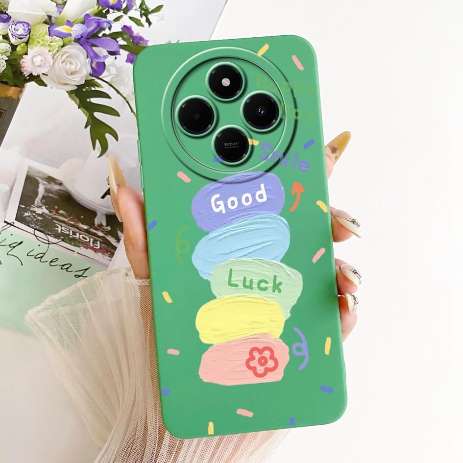 Чехол для Xiaomi Redmi 14C Redmi14C Новый Милый Кот Силиконовый Мягкий Чехол Для Poco C75 PocoC75 Redmi A4 A3 Pro Защитные Чехлы для Телефона