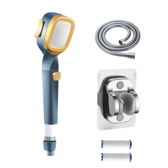 Душевая головка с фильтром высокого давления и 4 режимами распыления воды Ручная душевая головка