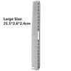 Space Aluminuml Hair Comb Pro Hairdressing Combs Hair Cutting Dying Hair Brush Barber Tools Salon Accessaries