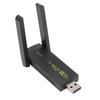 Беспроводной USB WiFi адаптер для ПК 1300 Мбит/с Двойные антенны 5 дБи 5G 2.4G WiFi адаптер MU MIMO WiFi донгл для Windows 7 8