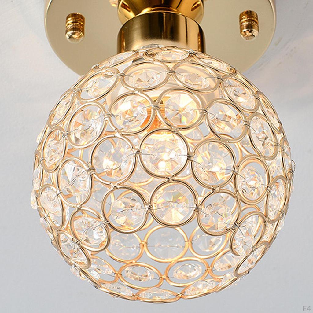 Хрустальный Потолочный Светильник E26 Люстра Балкон Спальня Прихожая Комната