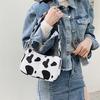 Модная сумка с принтом животных, винтажная повседневная маленькая сумка на плечо для женщин