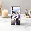 STEINS R-Ринтаро Окабе GATE Чехол для телефона Черный Силикон Мягкий Для Samsung S25,S24,S21,S22,S23,S30,Ultra,S20,Plus,Fe,Lite