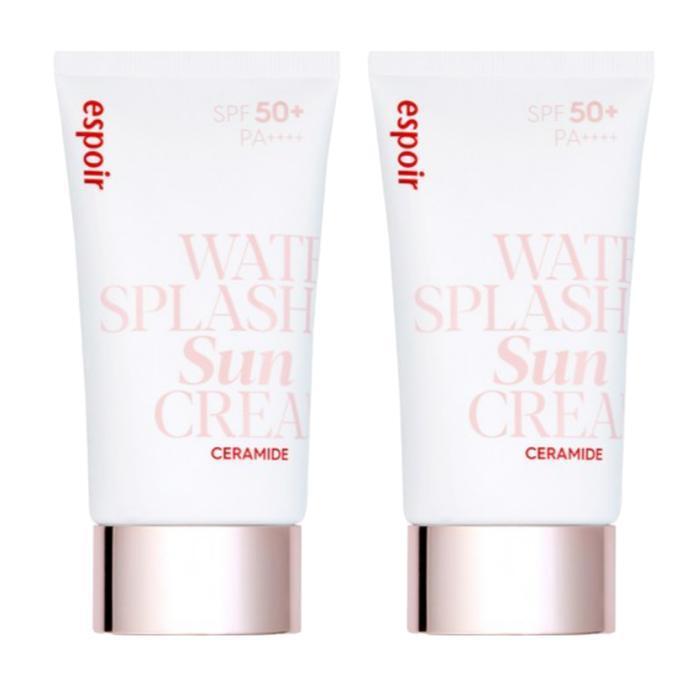Espoir Water Splash Ceramide Sunscreen SPF50+ PA++++ 60ml x 2 /sj (19774225)