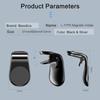 Support de téléphone - SUPPORTPLUS - Lot de 2 - Magnétique - Caoutchouc - Compatible iPhone/Samsung