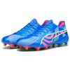 Puma King Ultimate FG AG Energy Pack Мужские кроссовки Синий Ультра-синий Светящийся-розовый 107553-01