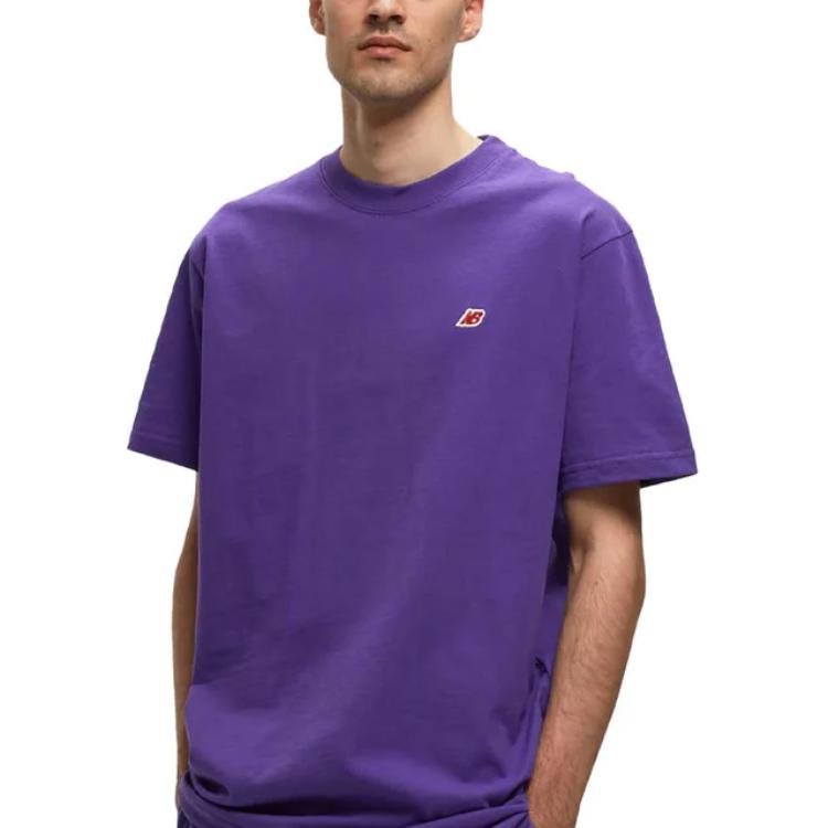 New Balance Футболка мужская MADE Фиолетовая MT21543-PRP