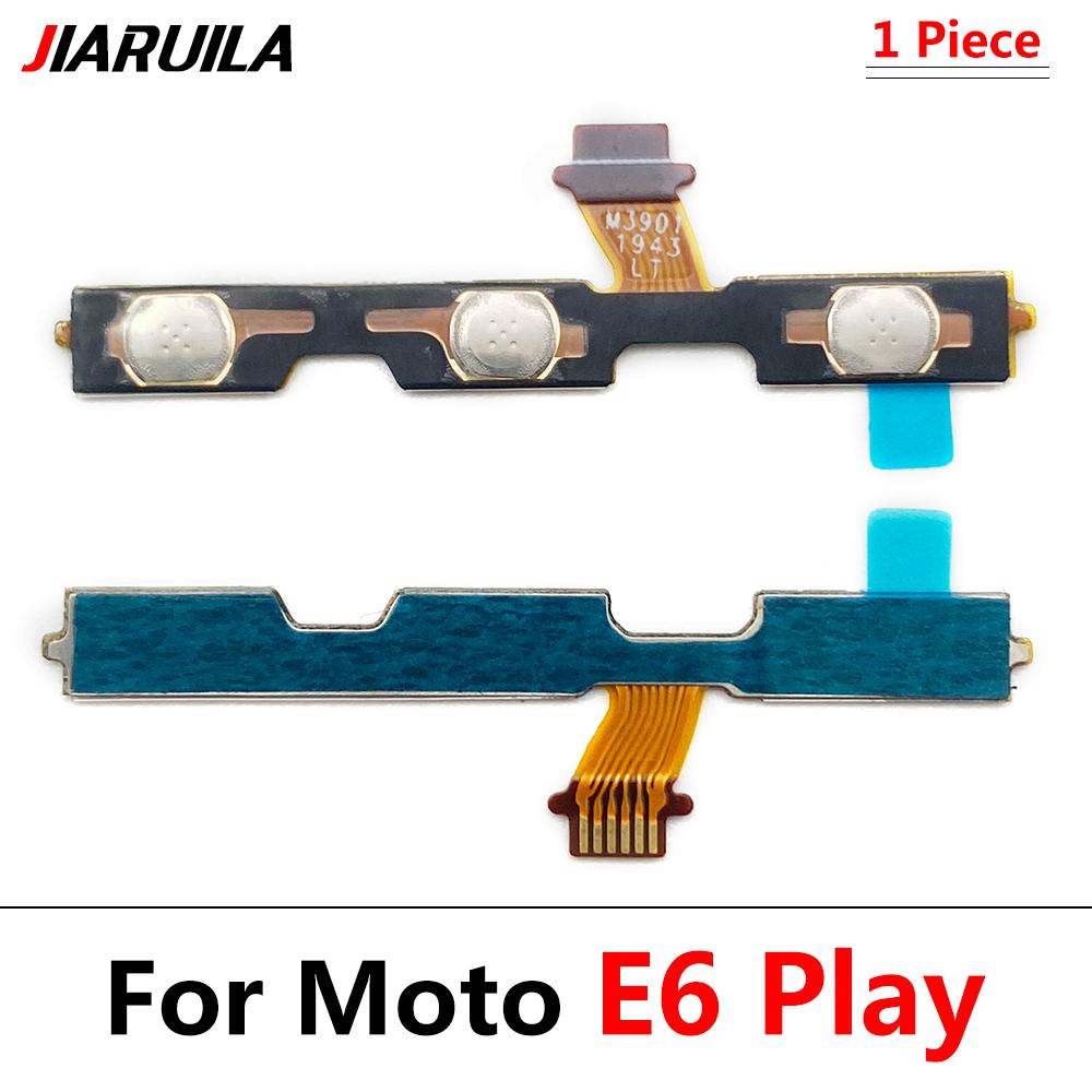 Для Moto E11 E11 E11 E6s E7i E7 Power E6 Plus E11s E11I E7I Power ВКЛ ВЫКЛ Клавиша управления громкостью Клавиша громкости Шлейф