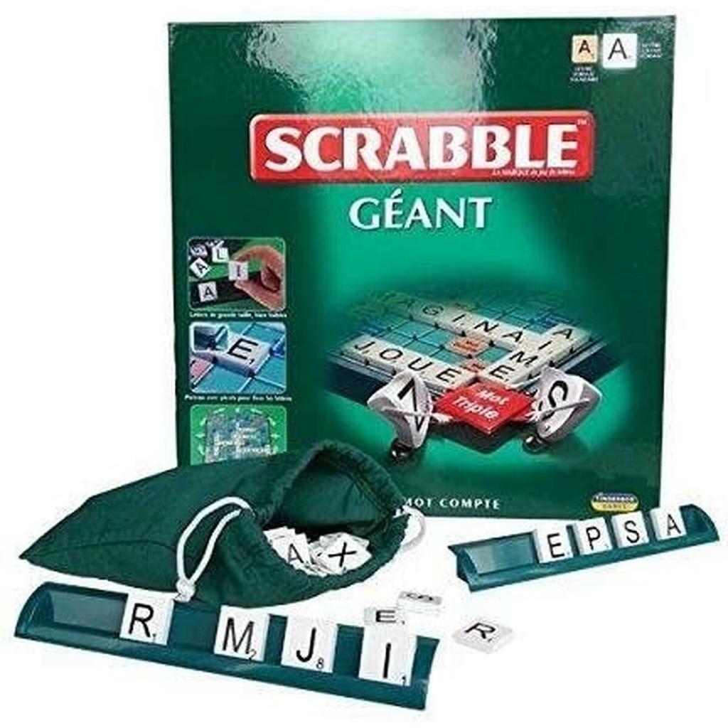 Word Game Mebleu Scrabble Geant Blue (1 Stoves) (FR)