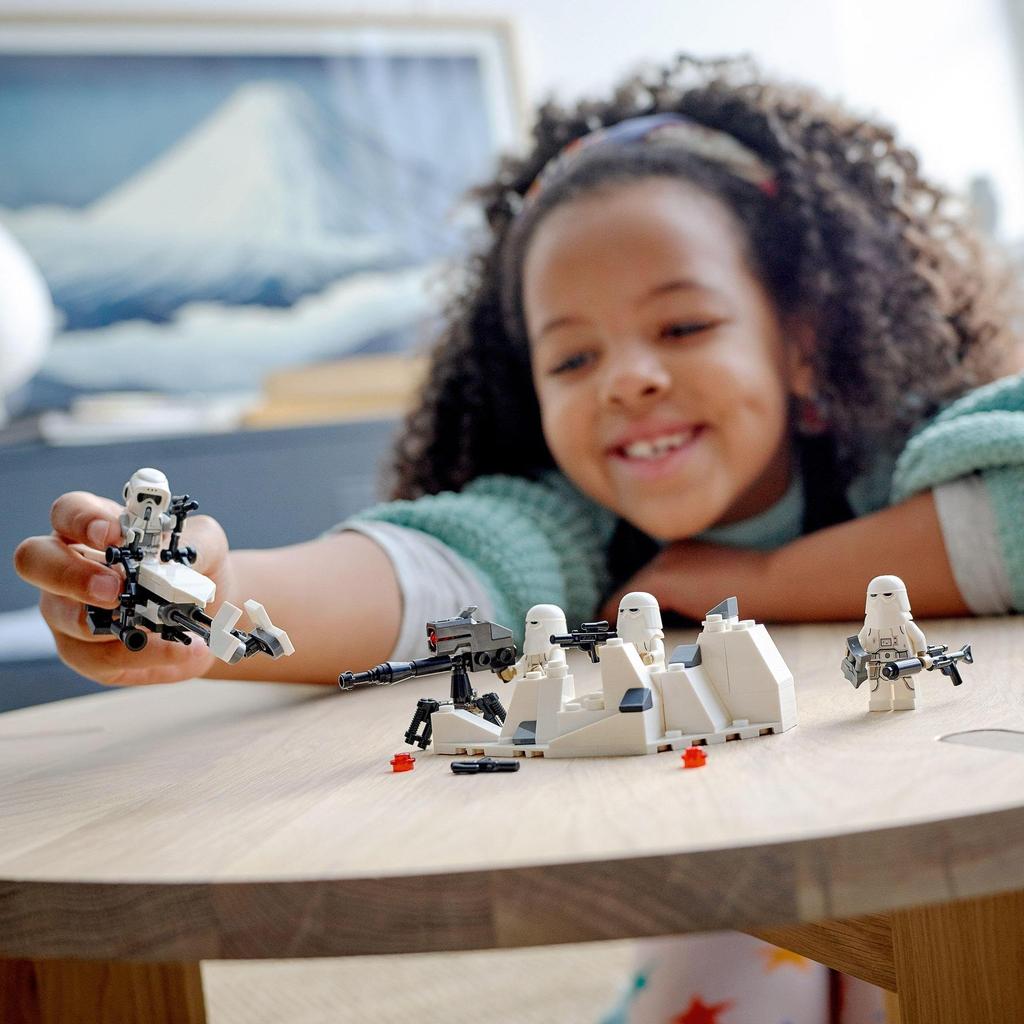 LEGO Star Wars Snowtrooper Battle Pack 75320 Игрушечный блок Подарочный Sentai Hero Мальчики от 6 лет и старше (TM)