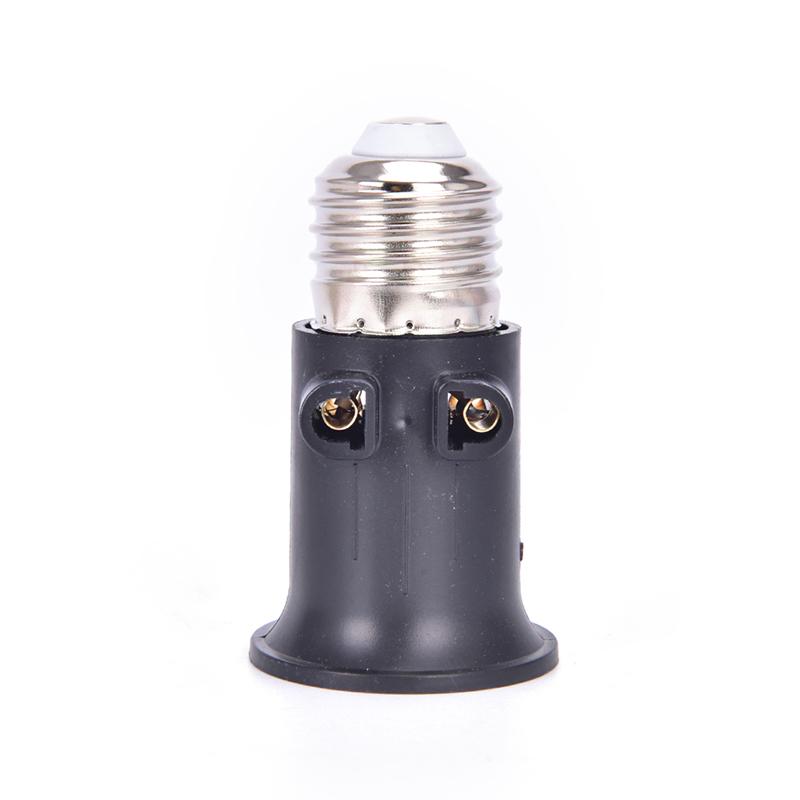 Pbt Fireproof E27 Bulb Adapter Lamp Holder Base Socket Conversion With Eu Plug