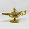 Antique Vintage Aladdin Brass Genie Oil Lamp Nautical Chirag Incense Burner