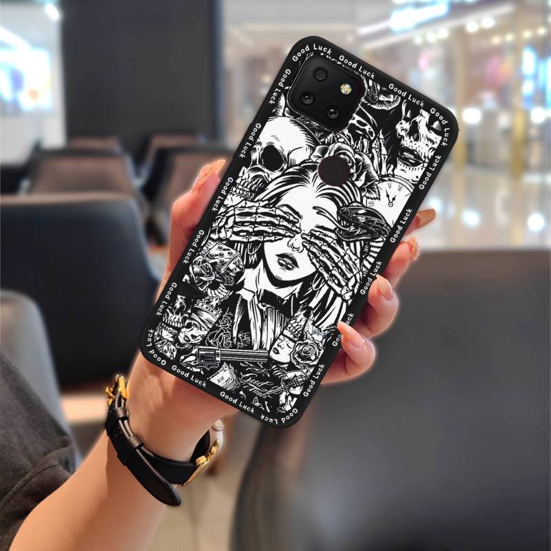 Full Wrap TPU Phone Case For TCL T-Mobile Revvl 5G Durable Back Cover Cute Silicone Shockproof Soft Case Fashion Design