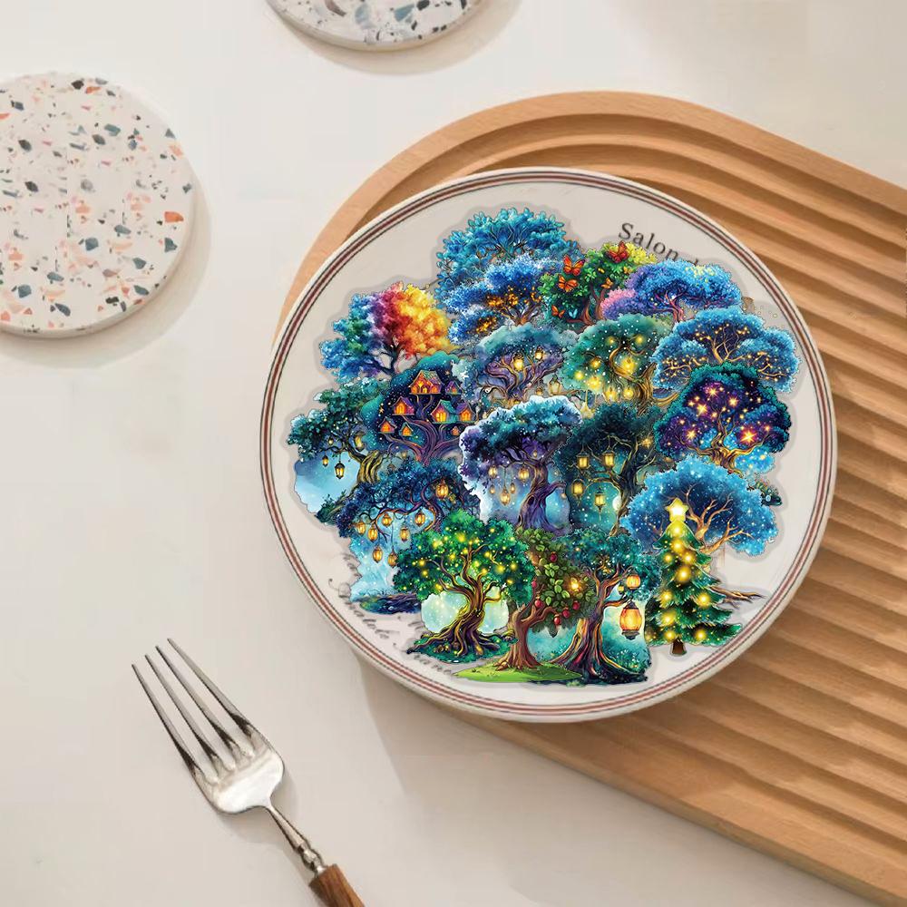 50PCS Magic Tree Sticker Cute Home Decoration Waterproof Cartoon Motorcycle Laptop Luggage Coffee Guitar Bike Graffiti Stickers