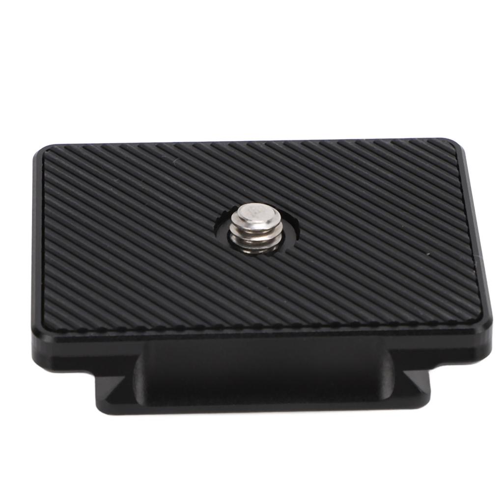 Camera Quick Release Plate Professional Standard Metal Camera Screw Tripod Mount Plate with 1/4 Inch