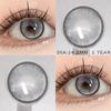 Eyeshare 2pcs Blue Natural Color Contact Lenses for Eyes Brown Lenses Colorcon Korean Lenses Yearly Beauty Brown Eye Contacts