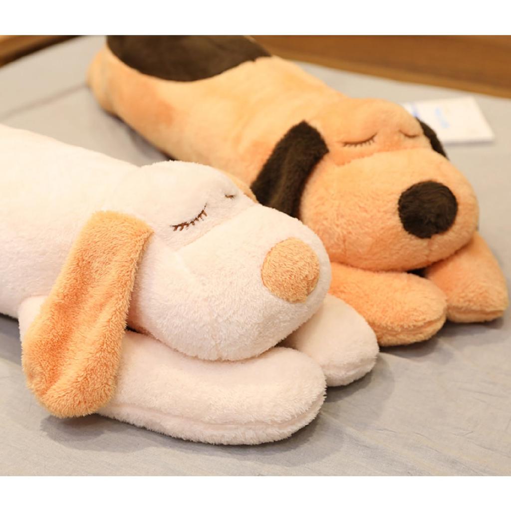 Stylish Soda Plush Cat Body Pillow, Dachshund, My Choco (Brown, 130cm)